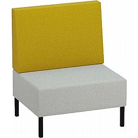 Open Modular Reception and Breakout Low Back Chairs - Reception Area