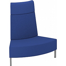 Open Modular Reception and Breakout High Back Chairs - Reception Area