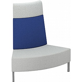 Open Modular Reception and Breakout High Back Chairs - Reception Area