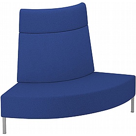 Open Modular Reception and Breakout High Back Chairs - Reception Area