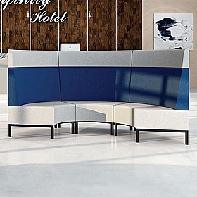 Open Modular Reception and Breakout High Back Chairs