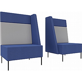 Open Modular Reception and Breakout High Back Chairs - Reception Area