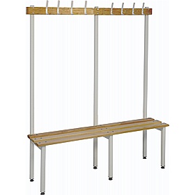 Vault Bench Germ Guard Single Sided Cloakroom Benches - School Furniture