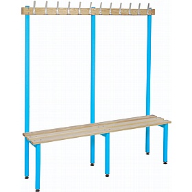 Vault Bench Germ Guard Single Sided Cloakroom Benches - School Furniture