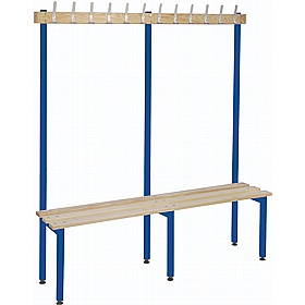 Vault Bench Germ Guard Single Sided Cloakroom Benches - School Furniture