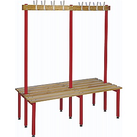 Vault Bench Germ Guard Double Sided Cloakroom Benches - School Furniture
