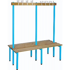 Vault Bench Germ Guard Double Sided Cloakroom Benches - School Furniture
