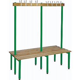 Vault Bench Germ Guard Double Sided Cloakroom Benches - School Furniture