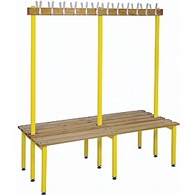 Vault Bench Germ Guard Double Sided Cloakroom Benches - School Furniture