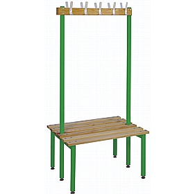 Vault Bench Germ Guard Double Sided Cloakroom Benches - School Furniture