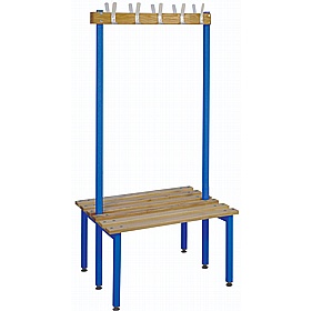 Vault Bench Germ Guard Double Sided Cloakroom Benches - School Furniture