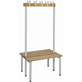 Vault Bench Germ Guard Double Sided Cloakroom Benches - School Furniture