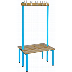 Vault Bench Germ Guard Double Sided Cloakroom Benches - School Furniture