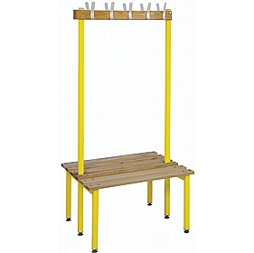 Vault Bench Germ Guard Double Sided Cloakroom Benches - School Furniture