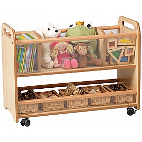 Cosy Reading Zone Mobile Acrylic Storage Unit