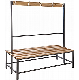 Vault Premium Bench Germ Guard Double Sided Cloakroom Benches - School Furniture
