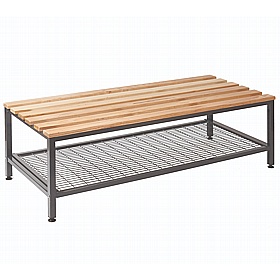Vault Premium Bench Germ Guard Double Sided Changing and Cloakroom Bench Seats - School Furniture