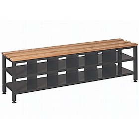 Vault Premium Bench Germ Guard Single Sided Changing and Cloakroom Bench Seats - School Furniture