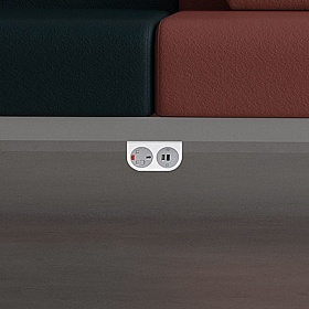 Pontoon Modular Reception and Breakout Frames - Reception Area