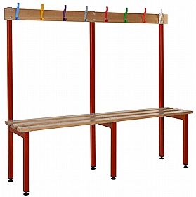 Vault Junior Bench Germ Guard Single Sided Cloakroom Benches - School Furniture