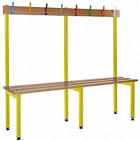 Vault Junior Bench Germ Guard Single Sided Cloakroom Benches - School Furniture