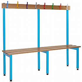 Vault Junior Bench Germ Guard Single Sided Cloakroom Benches - School Furniture