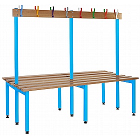 Vault Junior Bench Germ Guard Double Sided Cloakroom Benches - School Furniture