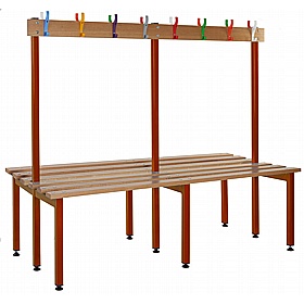 Vault Junior Bench Germ Guard Double Sided Cloakroom Benches - School Furniture