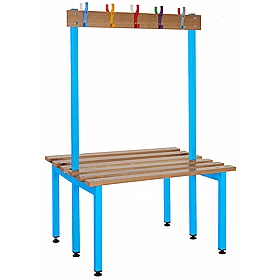 Vault Junior Bench Germ Guard Double Sided Cloakroom Benches - School Furniture