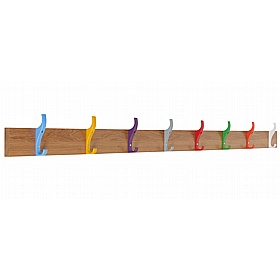 Vault Junior Cloakroom Wall Mounted Coat Hooks - School Furniture