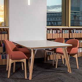 Lux and Reflex Cable Trays for Square Tables - Office Accessories