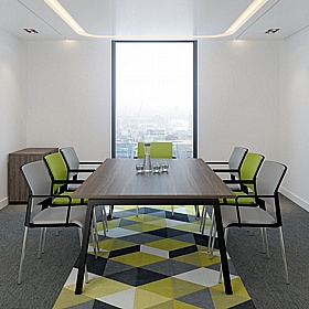 Linnea Rectangular A-Frame Boardroom and Conference Tables - Meeting Room