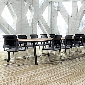 Linnea Rectangular A-Frame Boardroom and Conference Tables