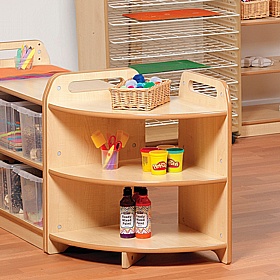 Home Zone 90 Degree Tall Storage Unit - School Furniture