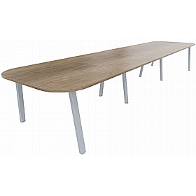Linnea D-End A-Frame Boardroom and Conference Tables - Meeting Room