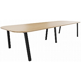 Linnea D-End A-Frame Boardroom and Conference Tables - Meeting Room
