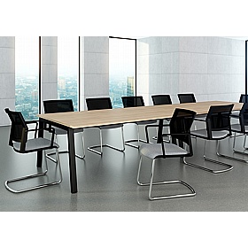 Linnea Rectangular A-Frame Boardroom and Conference Extension Tables - Meeting Room