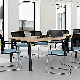 Linnea XL Rectangular A-Frame Boardroom and Conference Tables