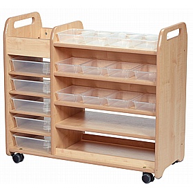 Expressive Arts and Design Zone Continuous Provision Trolley - School Furniture
