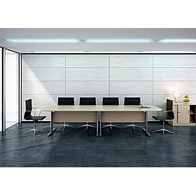 Optima Plus Curve Meeting and Boardroom Tables - Meeting Room