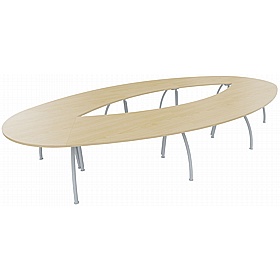 Callisto Oval Segué Boardroom and Conference Tables - Meeting Room