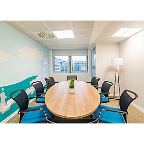 Callisto Oval Boardroom and Conference Tables - Meeting Room