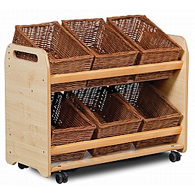 Role Play Zone Tilt Tote Storage Units - School Furniture