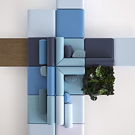 Pontoon Modular Reception and Breakout Seating - Reception Area