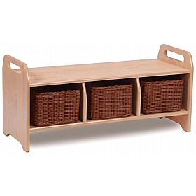 Little Hangers Nursery Changing Room Storage Bench - School Furniture