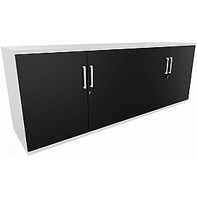 Combined 4 Door Credenza Office Storage Unit - Office Storage