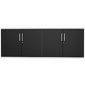 Combined 4 Door Credenza Office Storage Unit - Office Storage