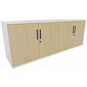 Combined 4 Door Credenza Office Storage Unit - Office Storage