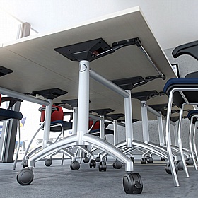 Elite Modular Tilting Rectangular Conference and Boardroom Tables - Meeting Room