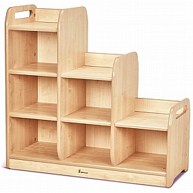 Tidy Tots Nursery Stepped Storage Unit - School Furniture